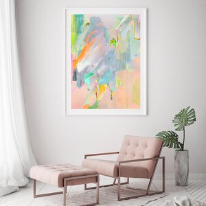 Arise S,M,L Fine Art Print // Butterfly Painting, Abstract Painting, Contemporary Art, Butterfly Print, Modern Abstract, Colorful Art image 3