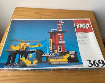 SEALED LEGO 369 Coast Guard Station Vintage 1976 RARE