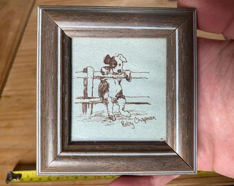 Ruby Chapman titled HELP! Original Drawing Irish Artist Wexford Art Ireland Pen