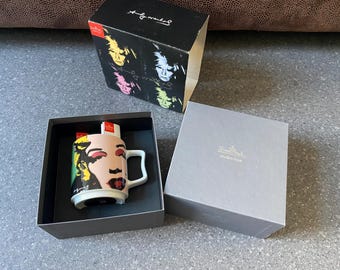 Andy Warhol Rosenthal Studio Merylin Monroe Tea Mug Cup