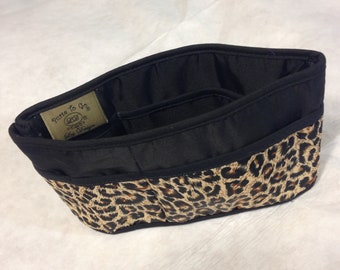 Purse To Go(R)Pockets Plus-Purse organizer insert transfer liner in several prints-jumbo size-Enclosed bottom