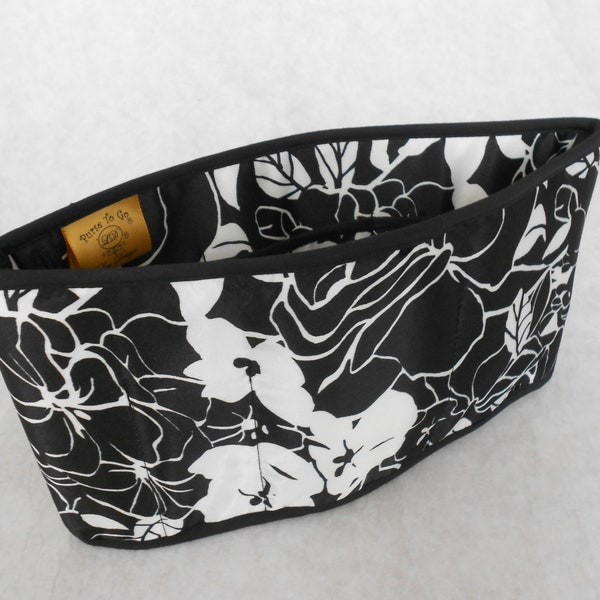 Purse To Go(R)Purse organizer insert transfer liner-Several prints-Large size-Enclosed Bottom