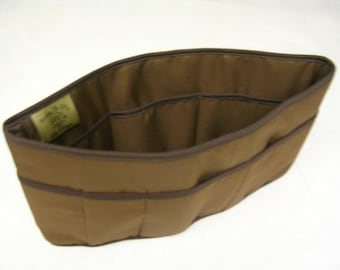 Purse To Go(R)Pockets Plus-Purse organizer insert transfer liner -several colors - large size Enclosed bottom