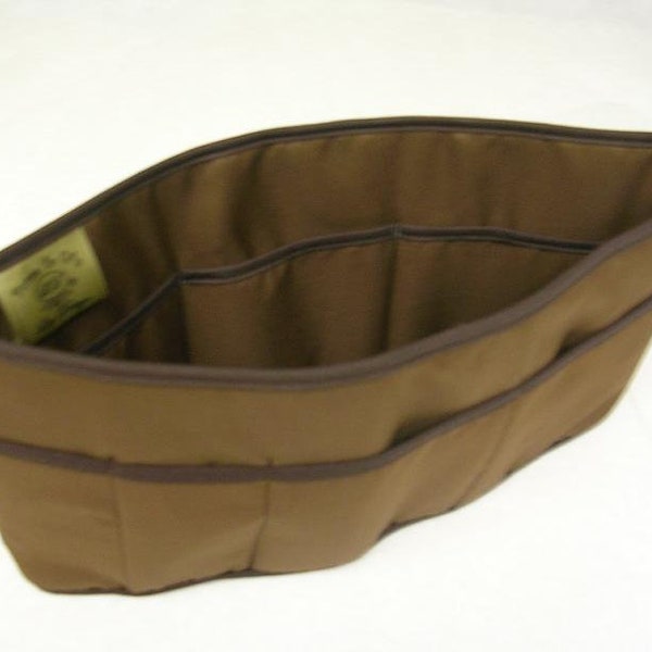 Purse To Go(R)Pockets Plus-Purse organizer insert transfer liner -several colors - large size Enclosed bottom