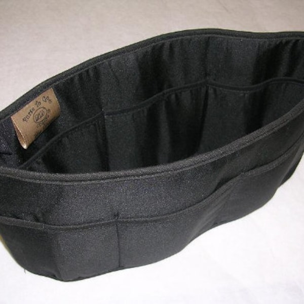 Purse To Go(R)Pockets Plus-organizer insert transfer liner-Small size -Several colors-Enclosed bottom