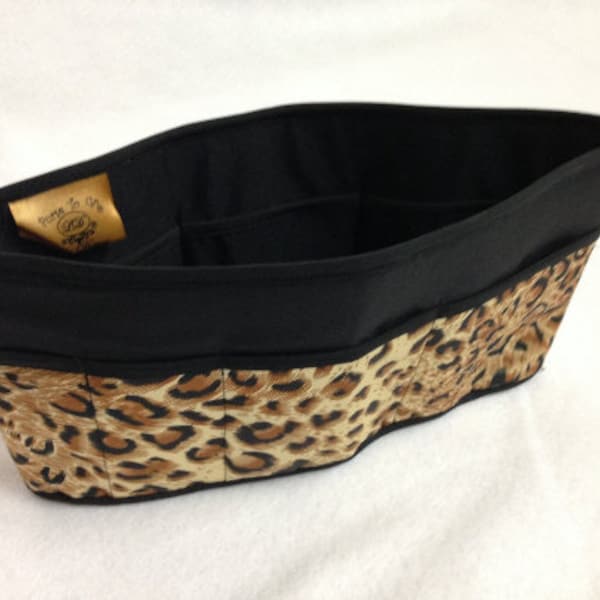 Purse To Go(R)Pockets Plus-Purse organizer insert transfer liner in several  prints - large size Enclosed bottom
