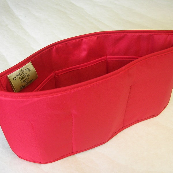 Purse To Go(R)Purse organizer insert transfer liner-several colors in large size-Enclosed bottom-Bucket type