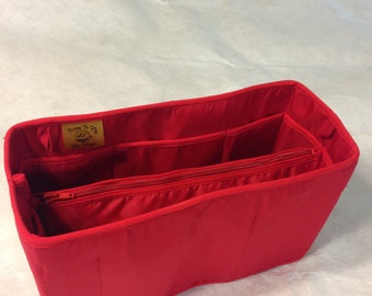 Purse To Go(R)Boxy-Purse organizer insert transfer liner-Rectangular Shape- Large size-Tons of pockets to organizer