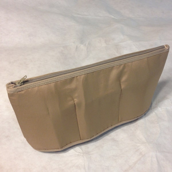 Purse To Go(R) Zip-Ups-Purse organizer insert transfer liner with Zipper(Zippered Pouch) jumbo size-Pockets inside to organize