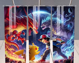 Cartoon Characters Tumbler Wrap, 20oz Skinny Tumbler Sublimation Design, Movies Characters Tumbler, Tumbler Wrap for kids, Digital Download