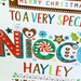 Niece Christmas Card, Personalised Christmas Cards for Special Niece ...
