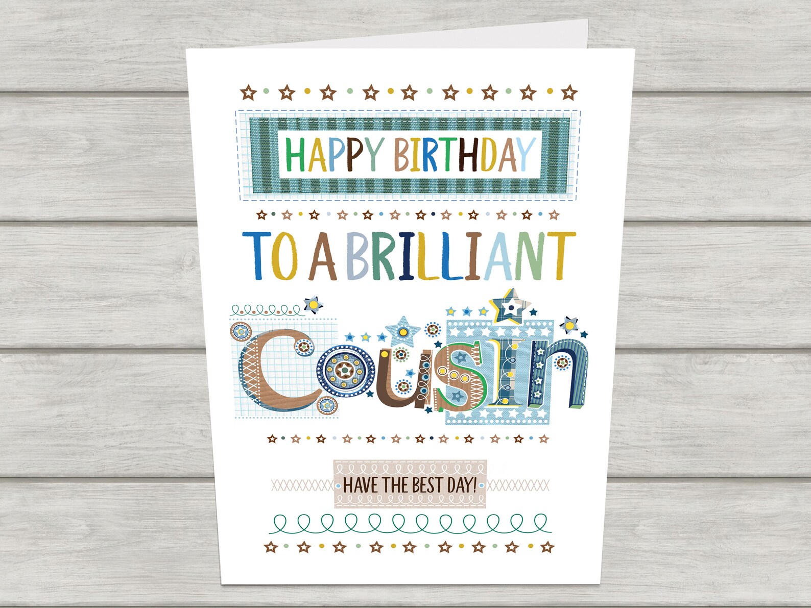 Cousin BIRTHDAY Card Birthday Card for Cousin Printable - Etsy