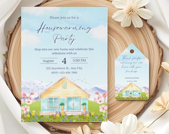 House Warming Invitation Template Editable House Warming Party Housewarming Invitation Card Minimalist New Home Party Invite New Home Invite