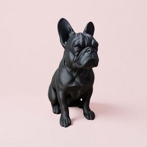 3D gedruckte Frz. Bulldogge (Frenchi) – moderne Hundedeko, stylisches Wohnaccessoire, Hundeliebhaber Geschenk | Made in Germany | nachhaltig