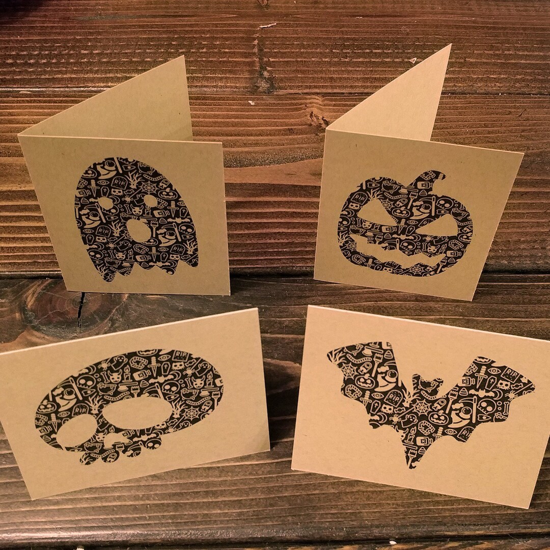 2spoopy Spooky Halloween Cards - Etsy
