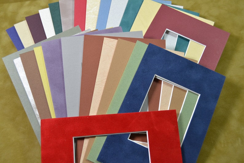 Aceo Photo Mats 25 Pack Assortment Of 4x6 Mats For Aceo Etsy