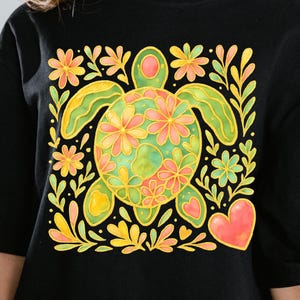 Sea Turtle PNG, Nautical Sublimation Designs, Fisherman Aesthetic Png, Beach Png, Instant DIGITAL Download, Turtle Png, Boho Floral Turtle