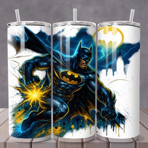Action Hero 20oz Tumbler, Tumbler Wrap, Skinny Tumbler, Tumbler Sublimation, Superhero Tumbler Wrap, Digital Download, Sublimation Design