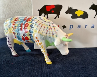 *限定* Welcome To Fabulous Las Vegas Cow Cow Parade Welcome to Fabulous Las Vegas Nevada 7326 w/Tag