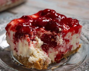 ストロベリーチーズケーキバーのレシピ（PDF） – グラハムクラッカークラストを使った簡単クリーミーデザートバー