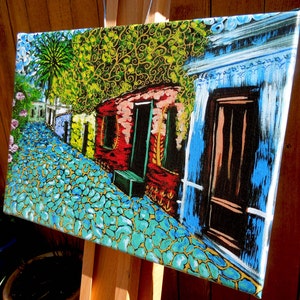 Colonia Uruguay giclée print 11 x 14 ready to hang