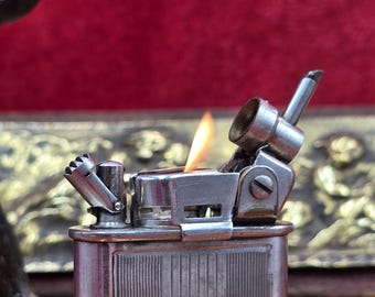 ENCENDEDOR ANTIGUO RARO Lancel Encendedor de gasolina feuerzeug accendino briquet vintage 1930s