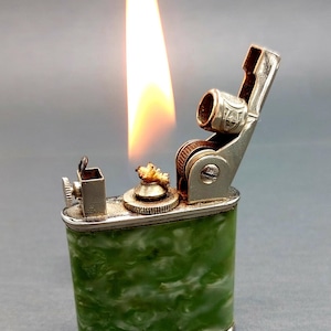 Vintage Rare 1930s HISPANO AUTOMATIC Lighter PETROL Lighter