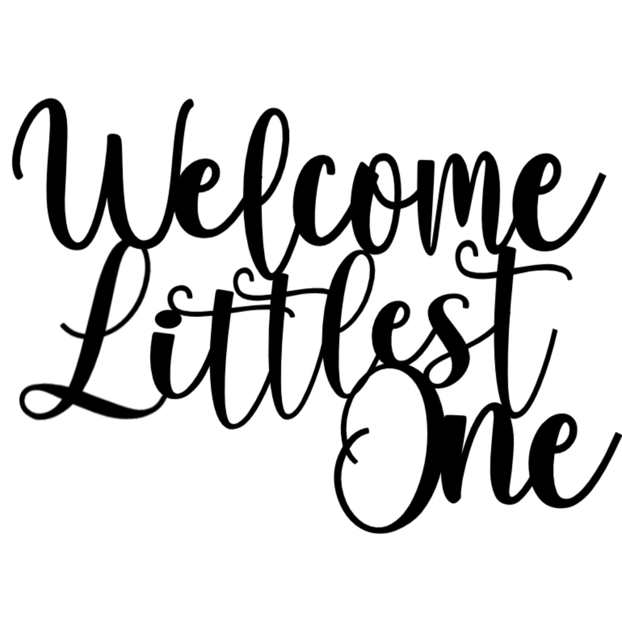 Download Welcome Sweet Littlest One Svg