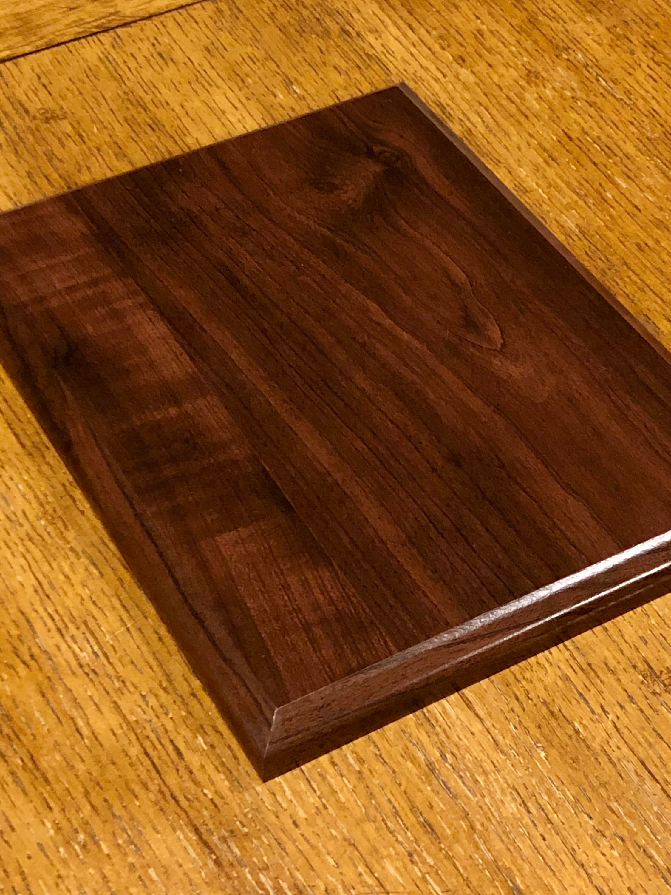 Blank Award Plaques Brown Etsy