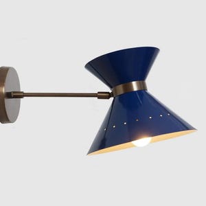 Brass Pivot Wall Sconce: Mid Century Modern Vanity Light, Bathroom Wall Lamp, Minimalist Adjustable Single Light Handmade Wall Fixture