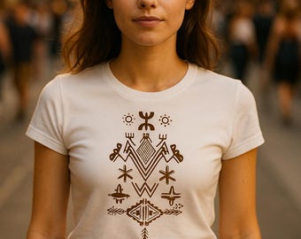 Modern Amazigh Geometric Design – High-Resolution PNG for Sublimation & Print