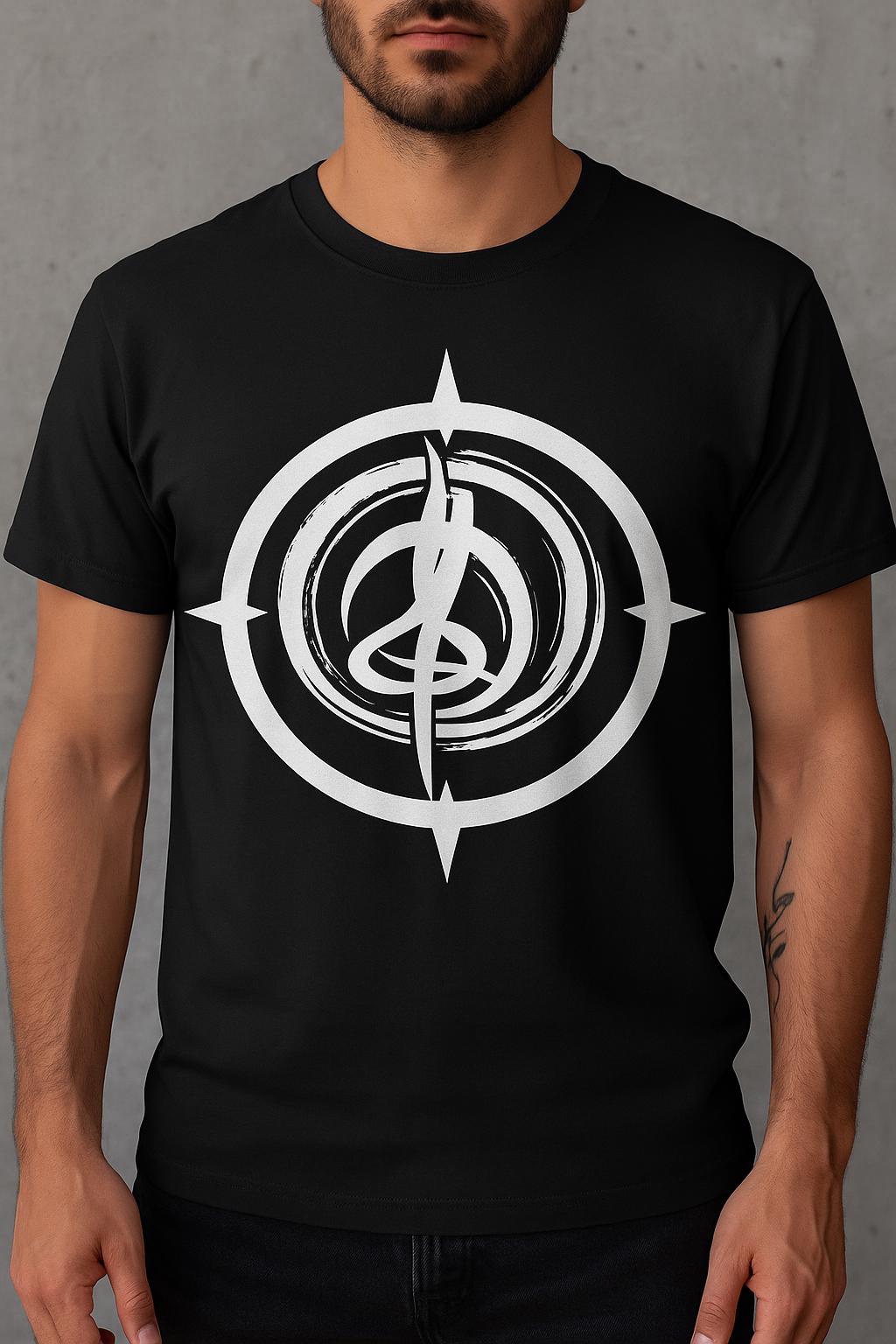 sacred symbol, abstract art print, spiritual compass, tribal energy, mystical decor, printable t-shirt, Etsy PDF download