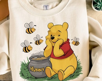 Pooh Bear PNG, Family Png, Vacation Heat PNG, Kids T-Shirt Design