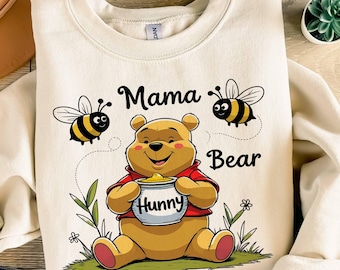 Pooh Bear PNG, Family Png, Vacation Heat PNG, Kids T-Shirt Design
