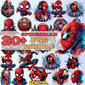 Spiderman Head, Spiderman Clipart, Spiderman Cut Files for Circut, Spiderman Silhouette, Spiderman Png Bundle, Spiderman SVG, Spiderman PNG
