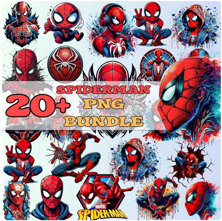 Spiderman silhouette - Etsy 日本