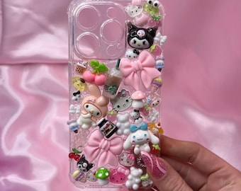 Kawaii junk phone case iPhone 15 pro case