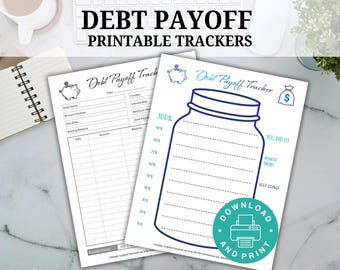 Debt Payment Tracker, Payoff Log, Loan Repayment, Budget Planner, Finance Organizer, Payment Schedule, Debt Payoff Coloring Progress Tracker