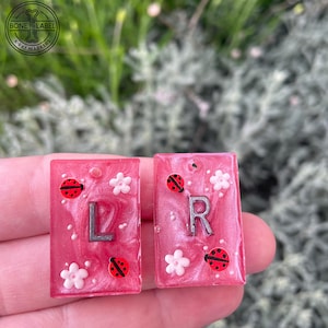 Pink Shimmer Ladybird X-Ray Markers
