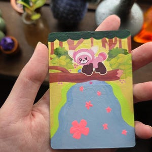 Carta Proxy de Pokémon Stufful pintada à mão