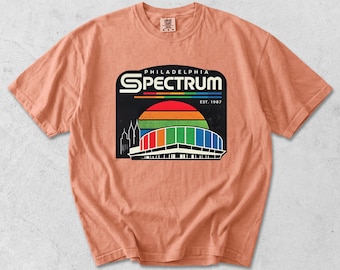 Philadelphia Spectrum Shirt Vintage Spectrum Arena Tee Retro Philly Sports Shirt Comfort Colors 1717 Tee Philadelphia Nostalgia Shirt