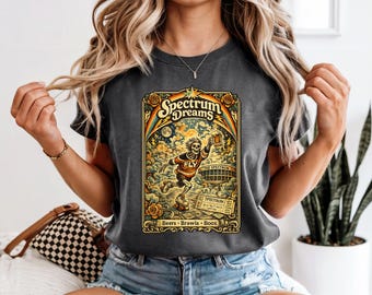 Spectrum Dreams Shirt Vintage Philadelphia Spectrum Tee Retro Philly Hockey Shirt Comfort Colors 1717 Graphic Tee South Philly