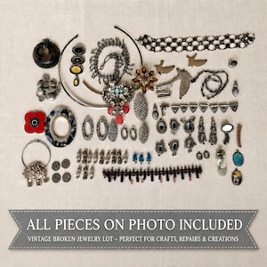 Vintage Pendant Lot, Jewelry Making Supplies, Mixed Charm Collection, Craft Repair Pieces, Necklace Findings, Costume Jewelry Parts