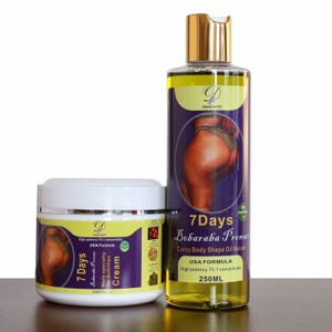 Butt lift And Enlargement MACA Massage Cream + Oil