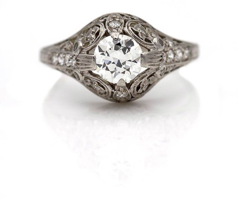 Antique Art Deco Engagement Ring 