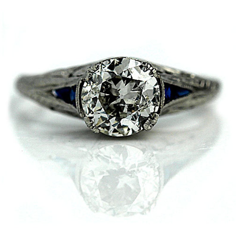 antique sapphire engagement rings antique sapphire engagement rings