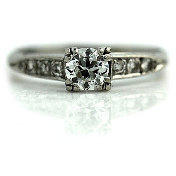Art Deco Engagement Ring