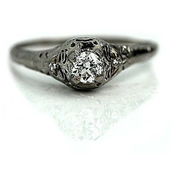 Antique Art Deco Engagement Ring