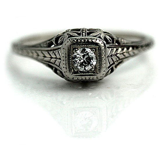 Art Deco Antique Engagement Ring