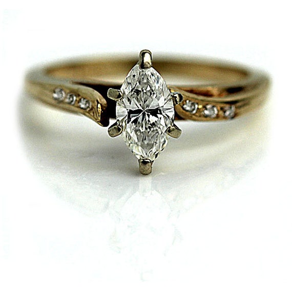 vintage 1970s engagement ring Gem